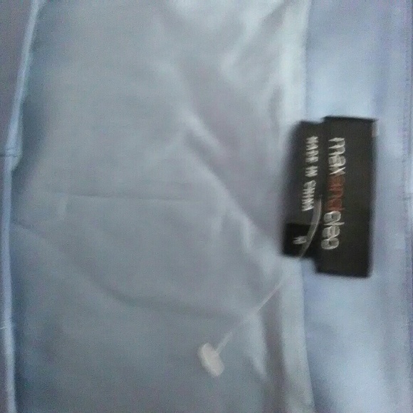 Max & Cleo Blue Sleeveless Dress Size 10 NWOT - Picture 7 of 7